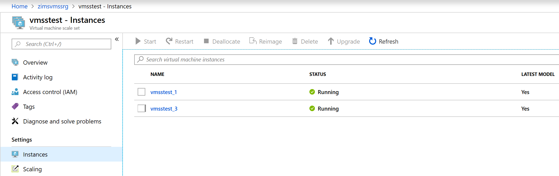 VMSS Instances 1